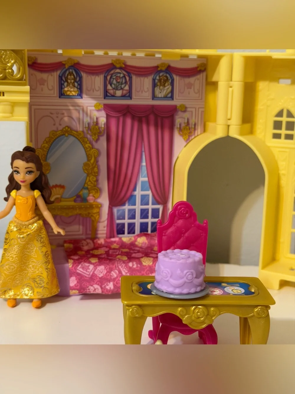 Disney Belle Stackable Castle Playset